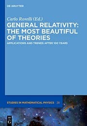 Tapa de General relativity, the most beautiful of theories