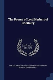 Tapa de Poems of Lord Herbert of Cherbury