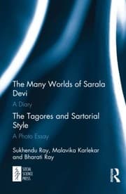 Tapa de Many Worlds of Sarala Devi : a Diary and the Tagores and Sartorial Style