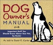 Tapa de Dog Owner'S Manual Important Stuff About Your Pet,