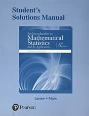 Tapa de Student's Solutions Manual for an Introduction to Mathematical Statistics and Its Applications