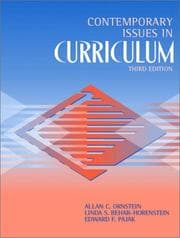 Tapa de Contemporary issues in curriculum