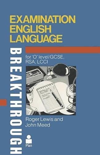Tapa de Examination English
