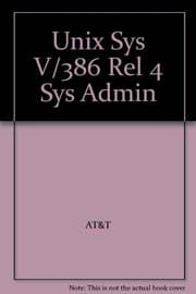 Tapa de UNIX System V/386, release 4