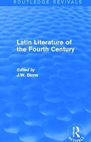Tapa de Latin Literature of the Fourth Century (Routledge Revivals)