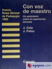 Tapa de Con Voz de Maestro - Un Epistolario Exp. Docente
