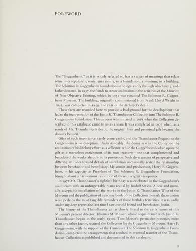 Tapa de The Guggenheim Museum