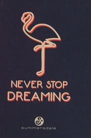 Tapa de Never Stop Dreaming