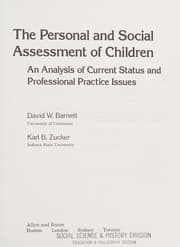 Tapa de The personal and social assessment of children