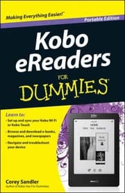 Tapa de Kobo EReaders for Dummies