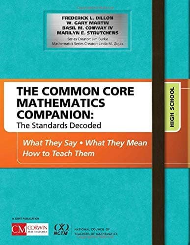 Tapa de Common Core Mathematics Companion : the Standards Decoded, High School