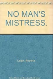 Tapa de No Man's Mistress