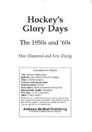 Tapa de Hockey's glory days