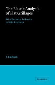 Tapa de The elastic analysis of flat grillages