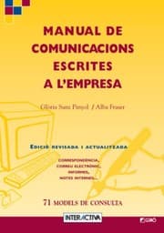 Tapa de Manual de comunicacions escrites a l'empresa
