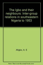 Tapa de The Igbo and their neighbours