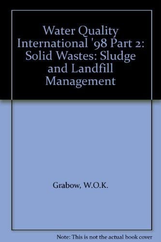 Tapa de Water Quality International '98 Part 2 : Solid Wastes