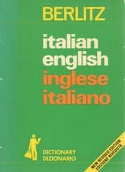Tapa de Italian-English, English-Italian dictionary =