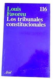 Tapa de Los tribunales constitucionales
