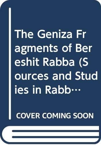 Tapa de Ḳiṭʻe Be-reshit rabah min ha-Genizah