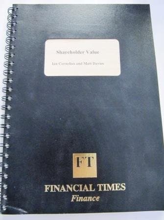 Tapa de Shareholder Value