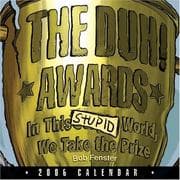 Tapa de The Duh! Awards: In This Stupid World We Take the Prize
