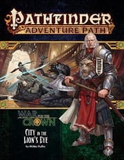 Tapa de War for the Crown Pathfinder Adventure Path