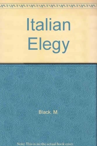 Tapa de An Italian elegy