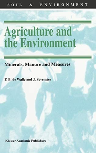 Tapa de Agriculture and the environment