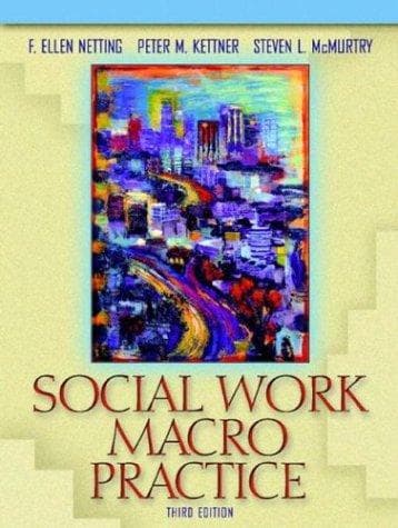 Tapa de Social Work Macro Practice, Third Edition