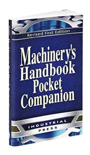 Tapa de Machinery's Handbook, 30th Edition, Pocket Companion