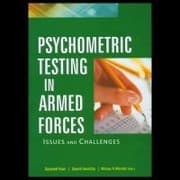 Tapa de Psychometric testing in armed forces