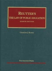 Tapa de Reutter's The law of public education