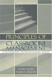 Tapa de Principles of classroom management
