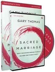 Tapa de Sacred Marriage Participant's Guide with DVD
