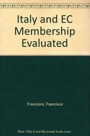 Tapa de Italy and EC membership evaluated