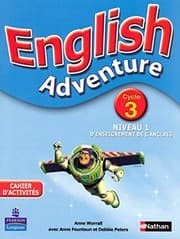 Tapa de English Adventure France Cycle 3 Niveau 1 Activity Book