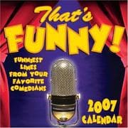 Tapa de That's Funny! 2007 Day-to-Day Calendar