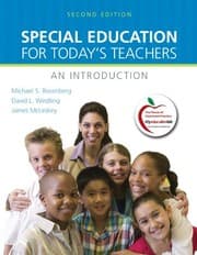 Tapa de Special education for today's teachers