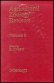 Tapa de Agricultural zoology reviews