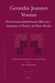 Tapa de Poeticarum institutionum libri tres =
