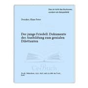 Tapa de Der junge Friedell