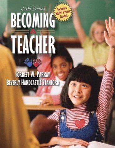 Tapa de Becoming a teacher