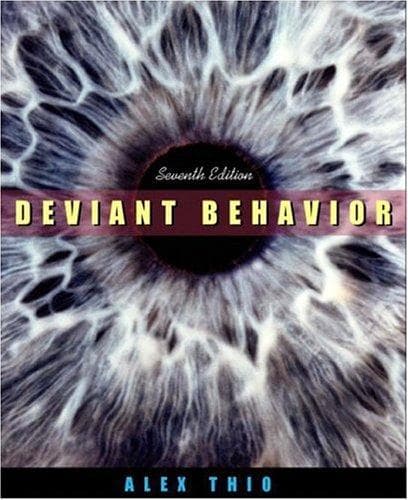 Tapa de Deviant Behavior, Seventh Edition