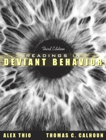 Tapa de Readings in deviant behavior