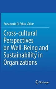 Tapa de Cross-Cultural Perspectives on Well-Being and Sustainability in Organizations