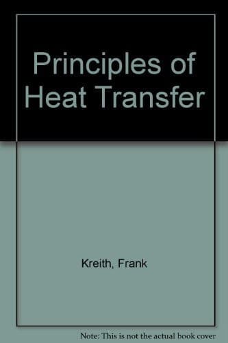 Tapa de Principles of heat transfer.