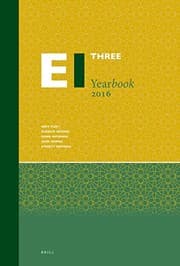 Tapa de Encyclopaedia of Islam Three Yearbook 2016