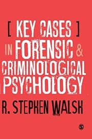 Tapa de Key Cases in Forensic and Criminological Psychology