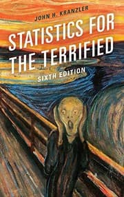 Tapa de Statistics for the terrified